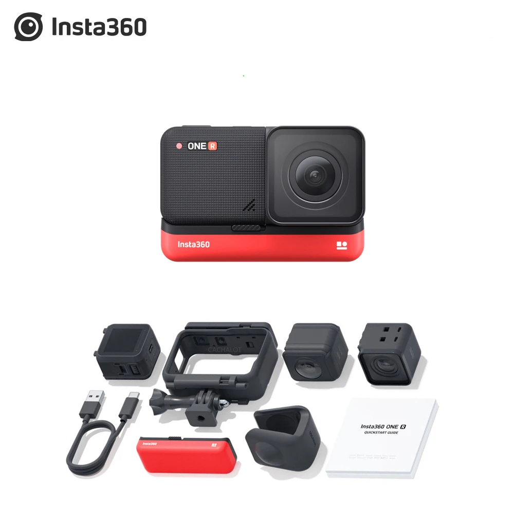 

Insta360 ONE R 5.3K 360 5.7K 4K Multi-Module Camera Twin Edition 360 Edition Action Camera