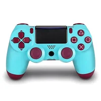 

Hot Selling Berry Blue PS4 Wireless Bluetooth Controller