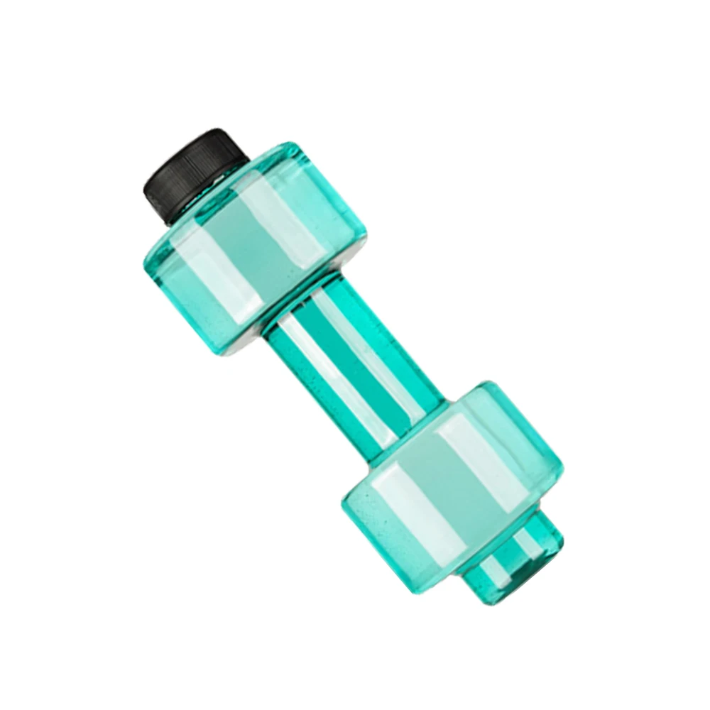 

550ml Hiking Gym Sports Bottle Portable Men and Women Plastic Water Fitness Cup Dumbbell