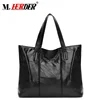Excellent quality handmade tote lambskin patch leather hand bag women