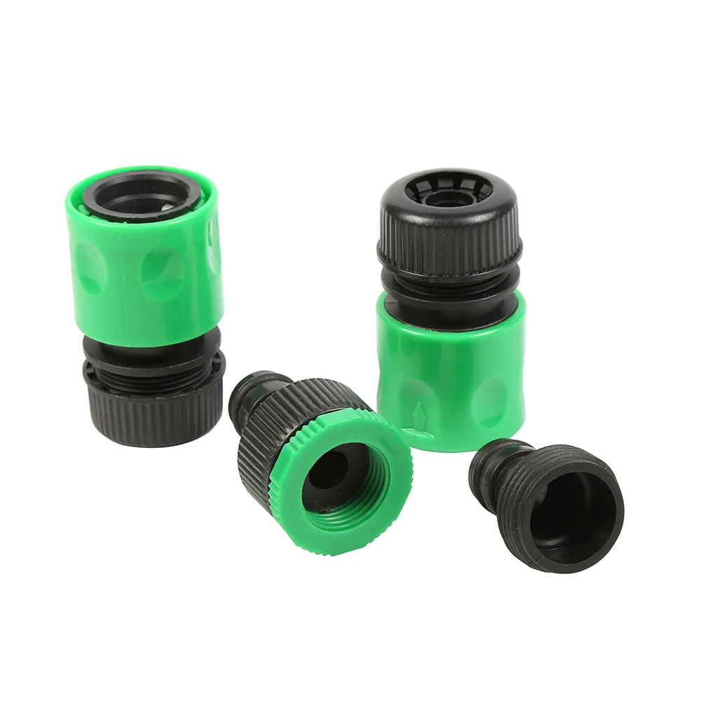 Selling Quality 4pcs Connector Set Connect Fittings Plastic Tube Garden ...