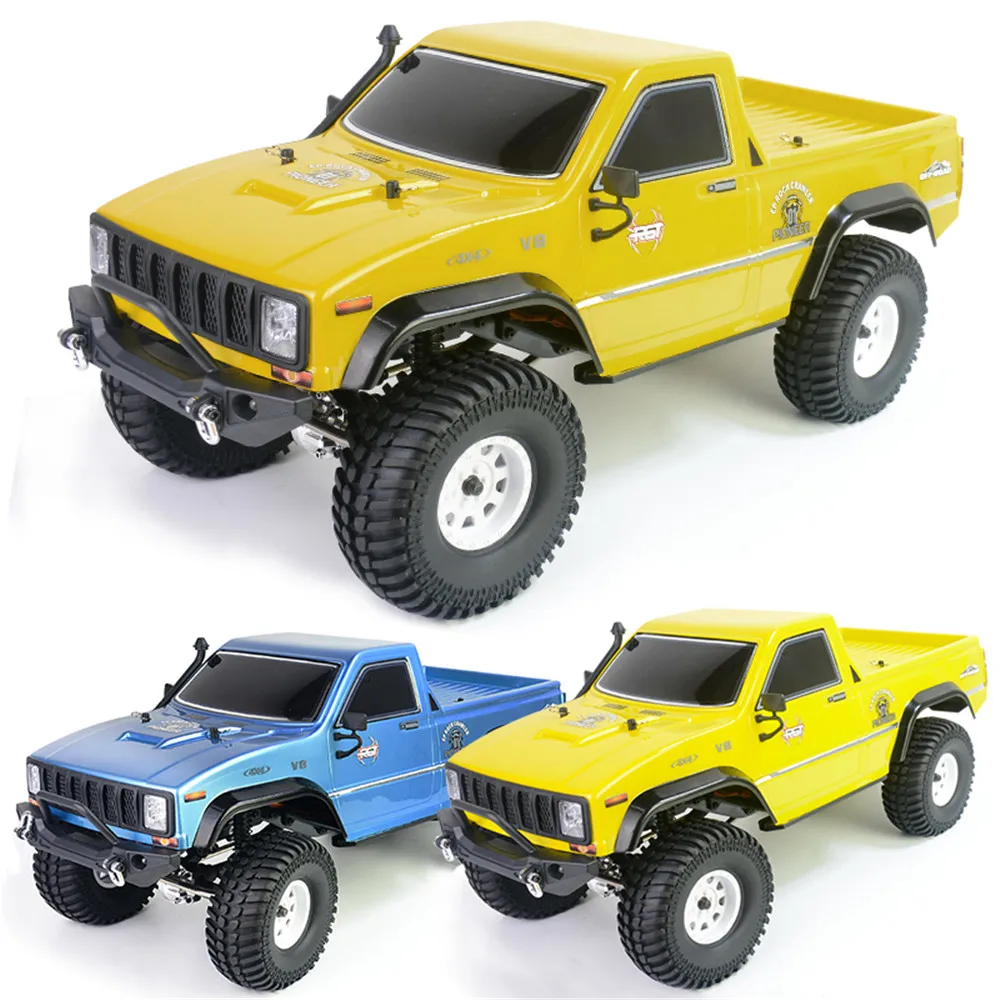 

Hot selling RGT EX86110 1/10 4WD Realistic Pioneer Track Rock RTR Off road Monster Truck Remote Control Model Toys for Christmas