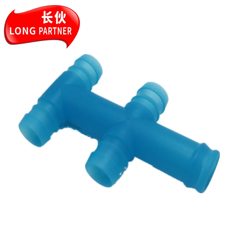 

4 way connector for double bottle snorkel , adapter for double can snorkel , double beer bong, Green,blue , pink etc.customize