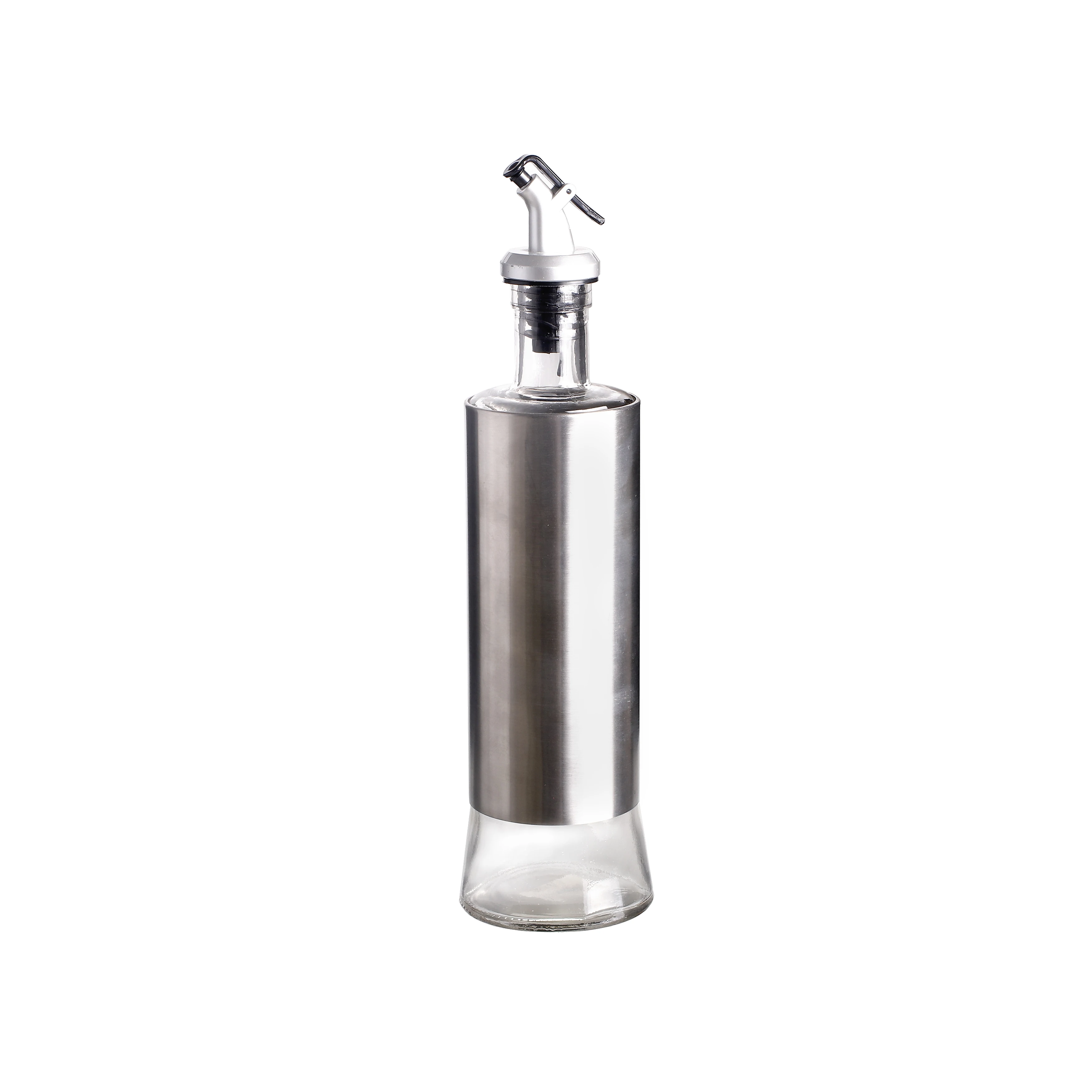 

high quality Spice packaging containers mini glass cooking sauce olive oil bottle dispenser with low price, Silver