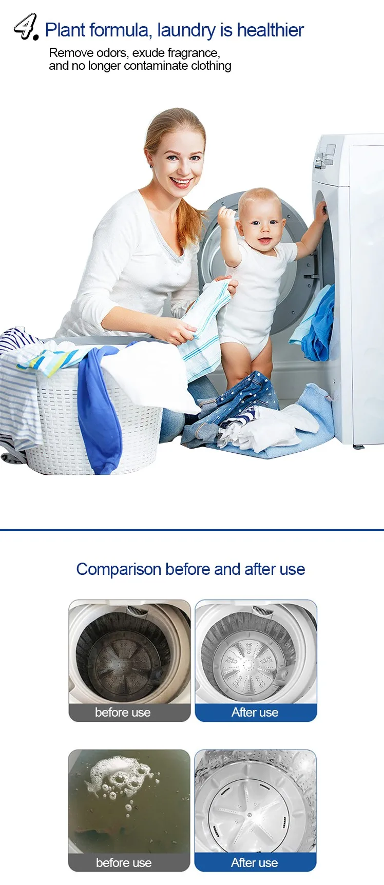 Machine Cleaner Effervescent Tablets Machine Cleaner Deep Cleaning