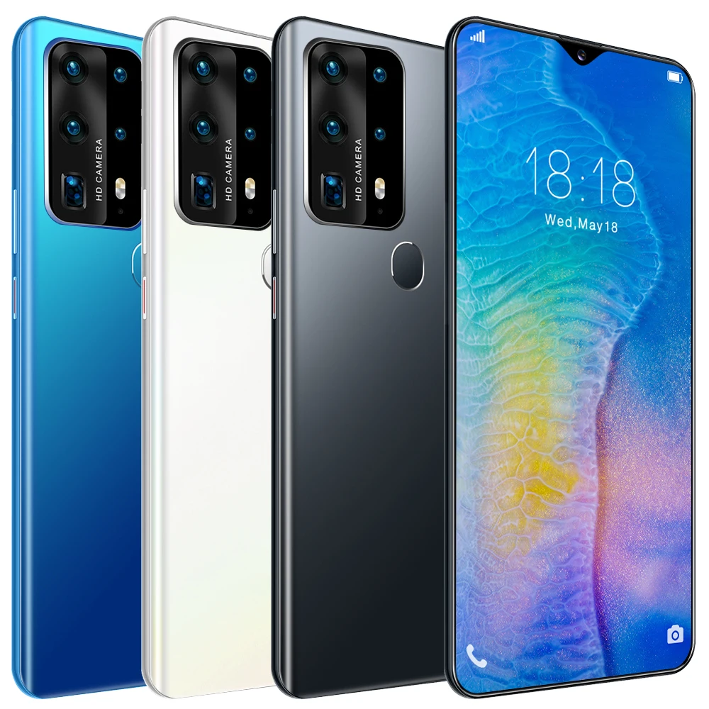 

New arrivals 2020 Amazon hot selling 6.7inch P43 Pro Smartphone Mobile Phone Android unlocked