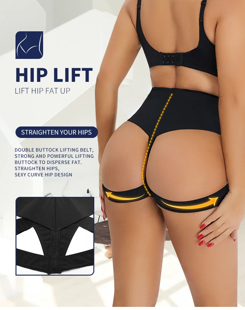 

Butt Lifter Tummy Control Panties Booty Lift Pulling Underwear Body Shaper Waist Trainer Corset Body Shapewear Plus Size, As the pictures show