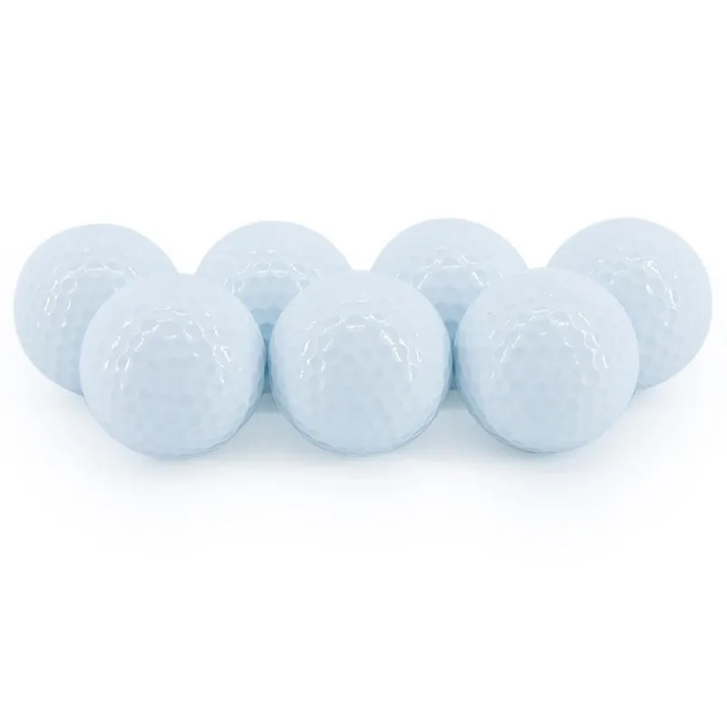 Promo custom print practice ball mini PU Surlyn professional competition 3 layer Golf Balls