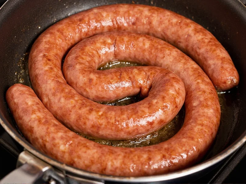 Perfect Sausage Cooking Temperature: Safe Internal Temp Guide
