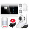 Kerui Touch Pad phone APP Control 99 zones GSM PSTN manual alarm system