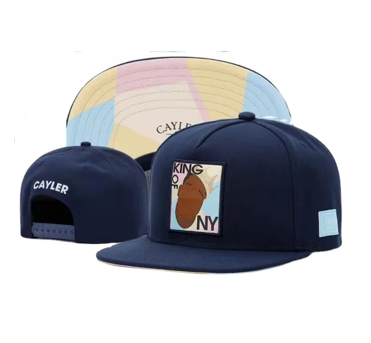 

New Design High Profile Structured lined Quality Men Women Black 6 Panel Hats Flat Brim Adjustable Sports Caps Embroidered Patch