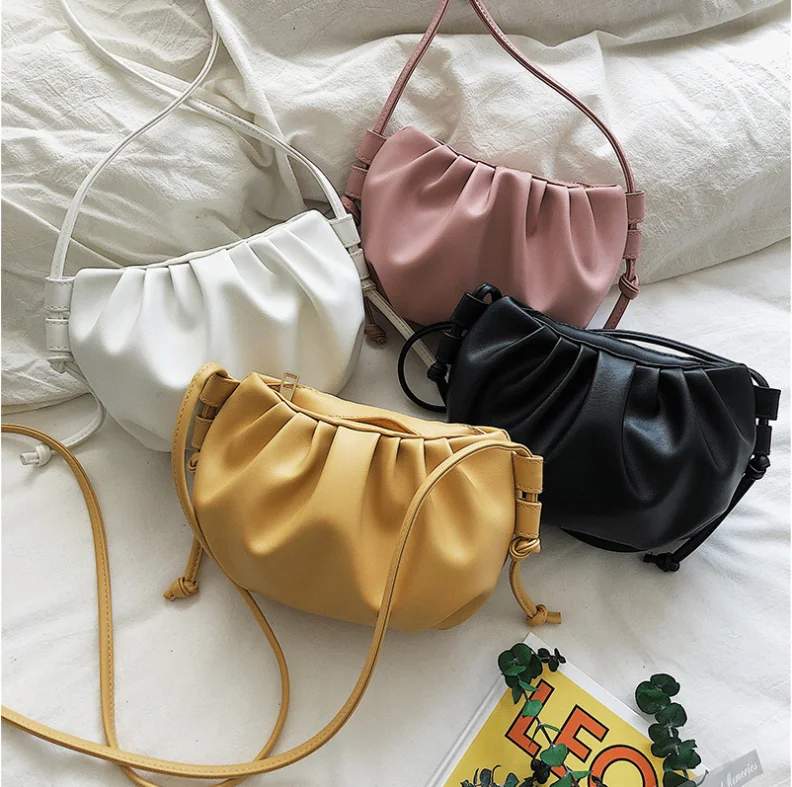 

fashionable cloud bag cross-body bag fashionable underarm bag, 4 colors