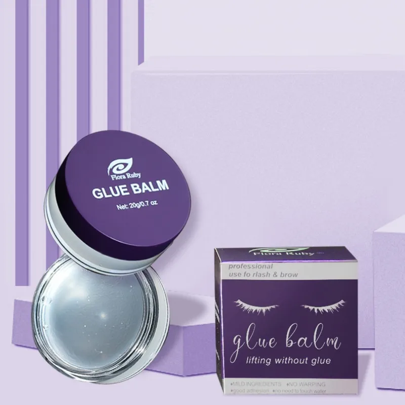 

Lash lift glue balm logo eyelash adhesive for lash strips lash lift glue wax