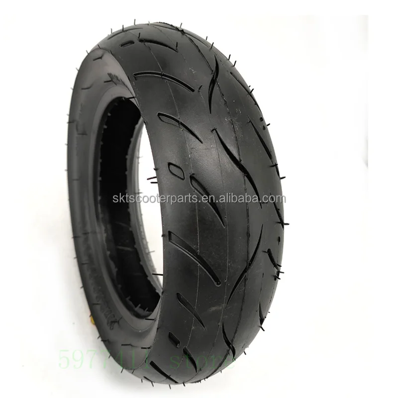 

Scooter Parts 10x2.50 Pneumatic Tire 60/85-6 outer tire for 10 Inch Scooter Wheel Tyre Scooter Outer Tire Accessories, Black