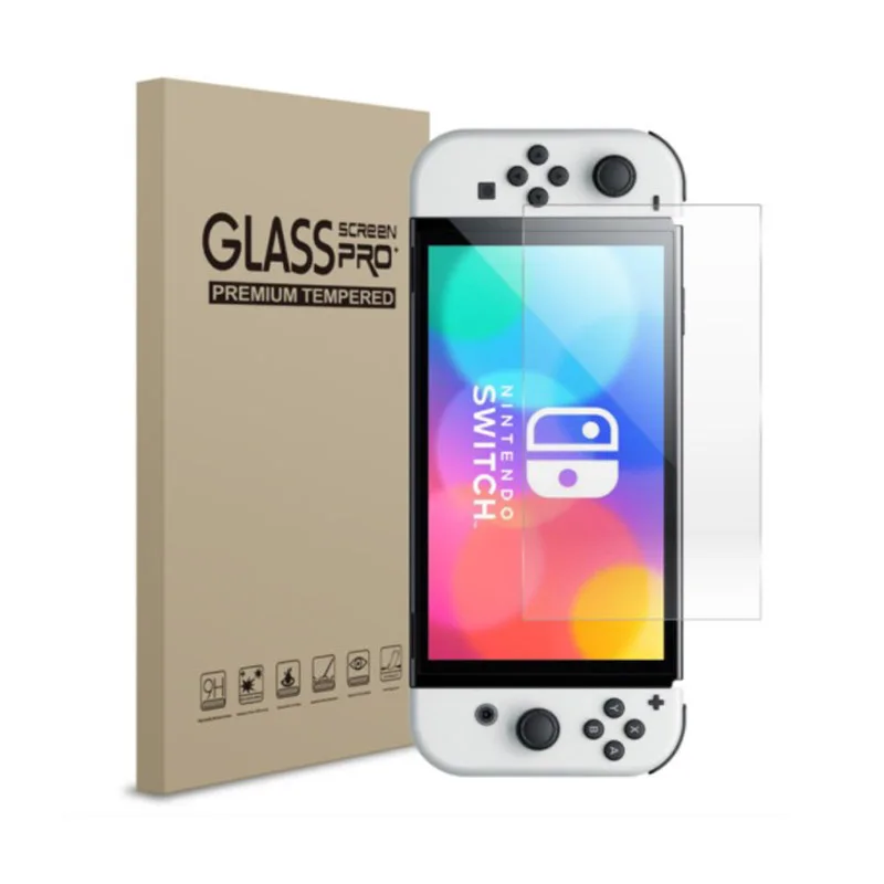 

9H HD Clear Game Player Tempered Glass For Nintendo Switch OLED Screen Protector