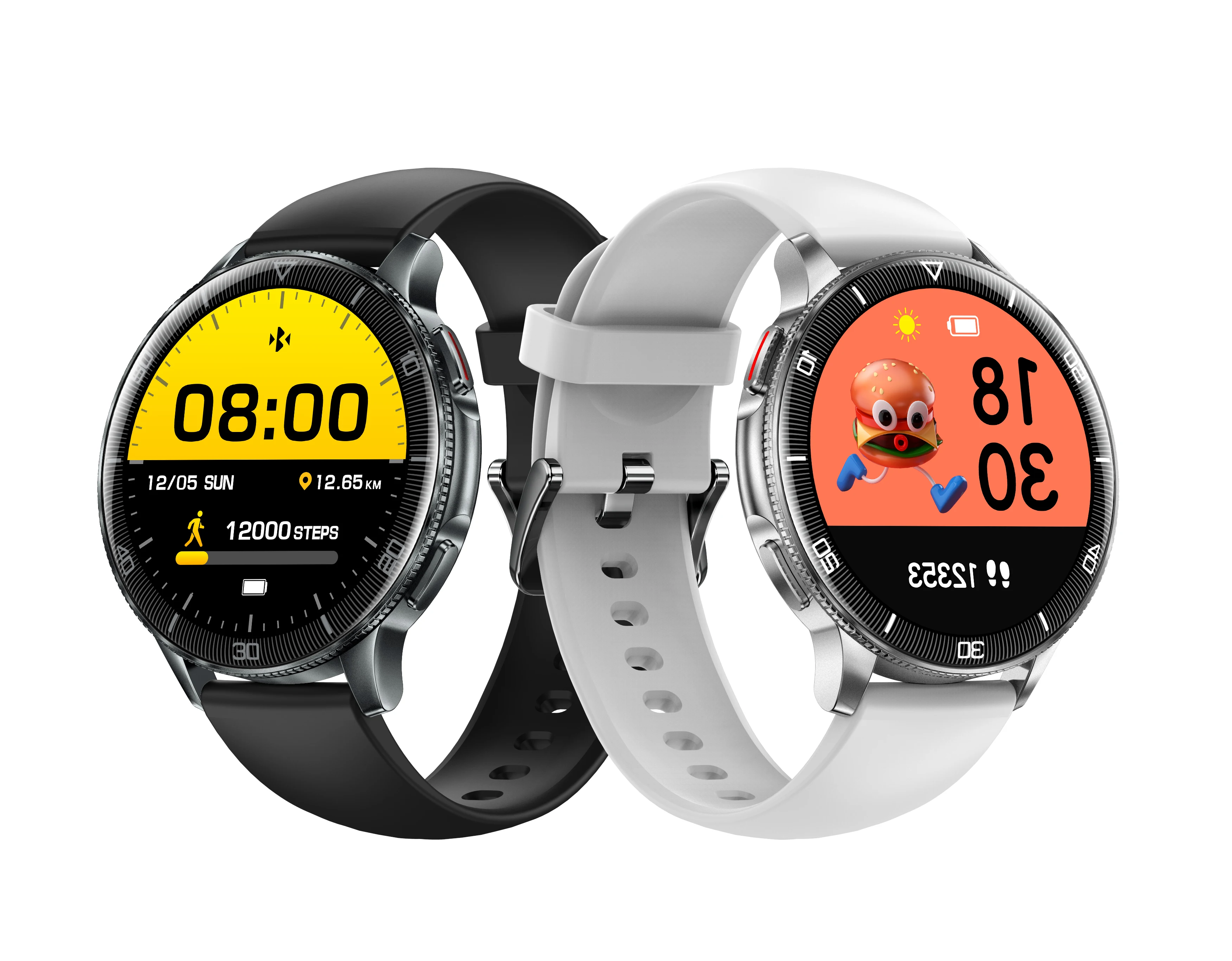 

New Arrival ND9 Smartwatch RTL8763EWE Dafit Blood Oxygen Monitor 100+Sport Tracker Watch IP68 Waterproof Watches for Men