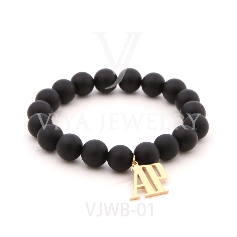 

Viya JewelryDHL Free Shipping Wholesale Friendship Lava Stone Beads Bracelet For Christmas Gift