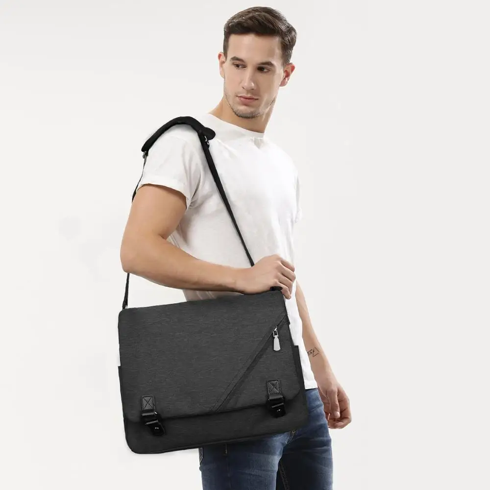 

Messenger Bag Satchel Shoulder Crossbody Sling Working Bag, Black, purple,or customized