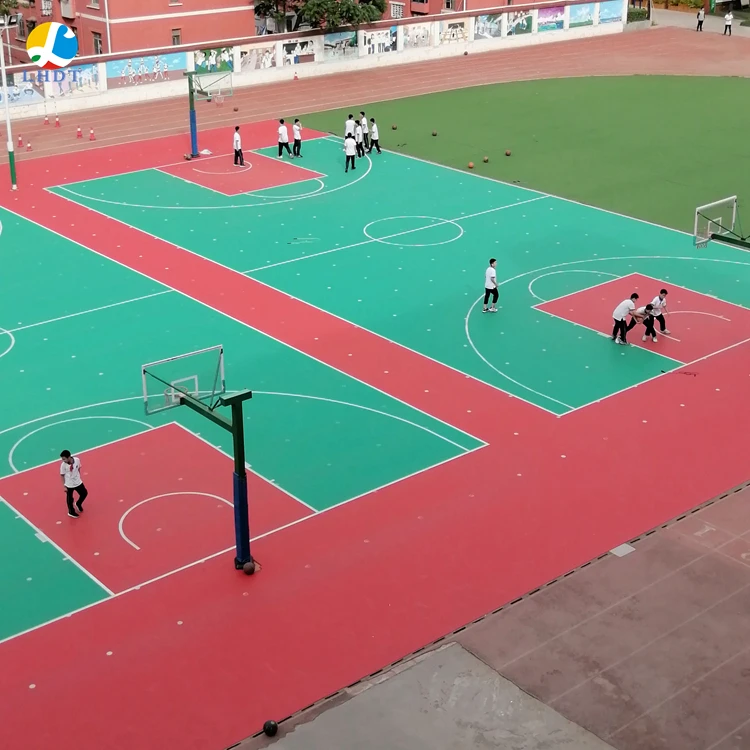 

Best Quality Wholesale Price Gym Sport Tennis Court Interlocking Flooring Tile for Outdoor Playground