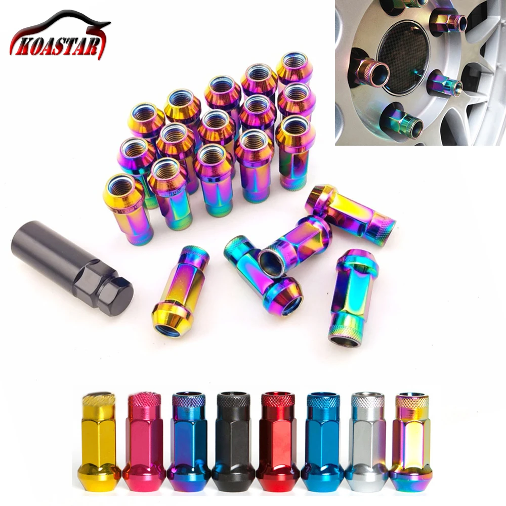 Car Accessories Stainless Steel Steel Open Ended Titanium Blue