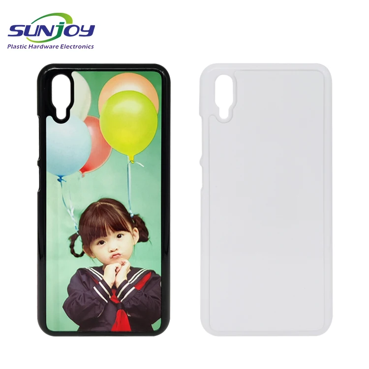 

sublimation blank metal insert + adhesive + plastic phone case for y93