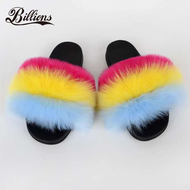 

ladies and spa women sandals mink fur memory foam female slipper heels cotton slippers, Customized color