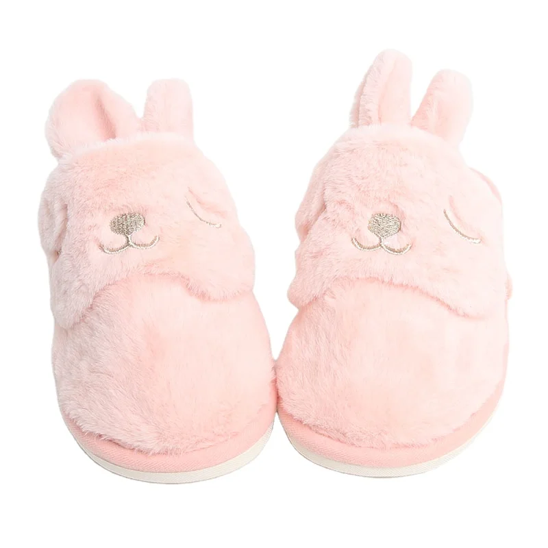 

Us shipment Chinese factory wholesale hot selling lovely rabbit series slippers, household warm slippers, indoor couple slippers