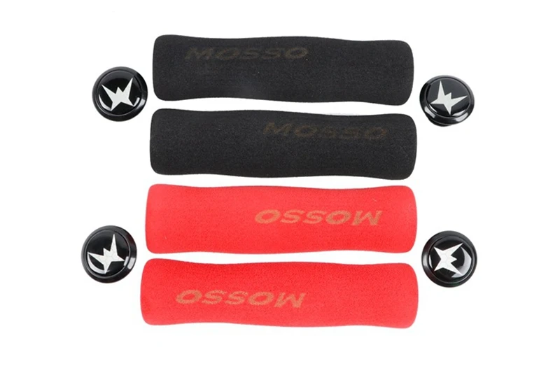 MOSSO MTB Sponge Non-slip Handlebar Grips Cover For XC/DH/DS Bike Part 130mm 