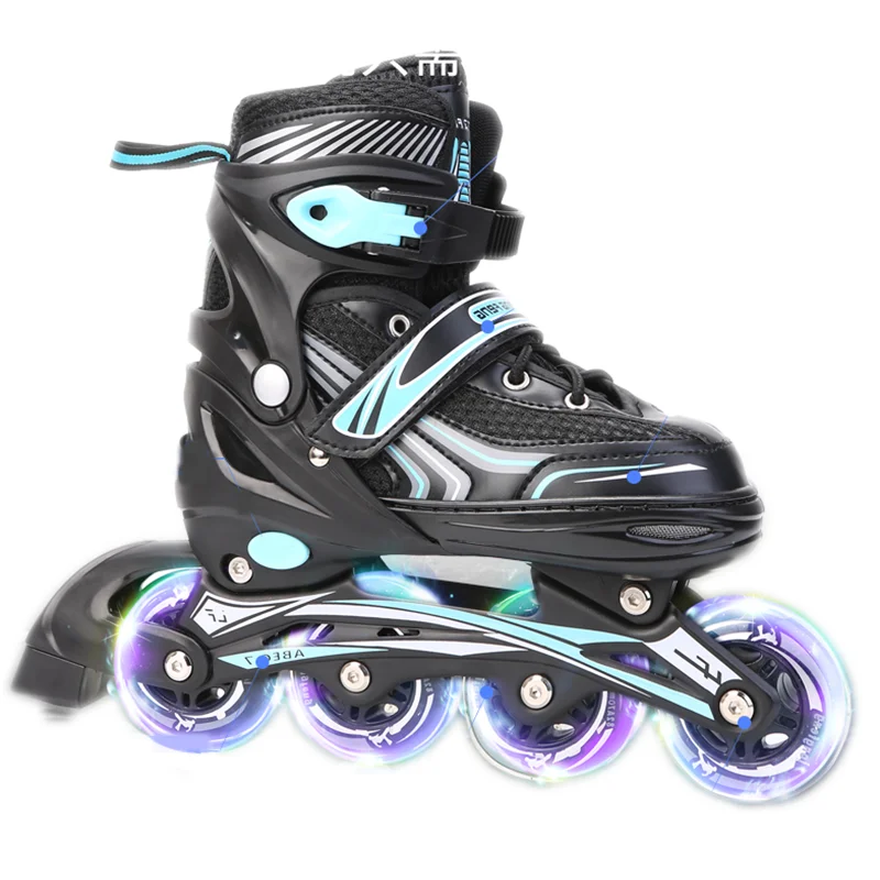 

High Quality Roller Skates Shoes For Adult Customize Logo New Rollerblades with Led Wheels