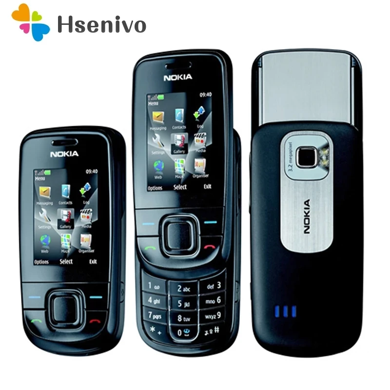 

used mobile phone for Nokia 3600s 3600 shide original refurbished cell phone