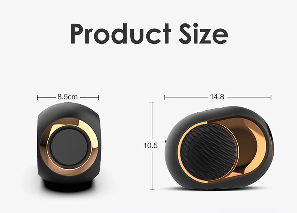 Vibration Speaker Altavoc Portatil Outdoor Support Hands-free Bt Speaker Portable Mini Bass Wireless Speaker - ANKUX.COM