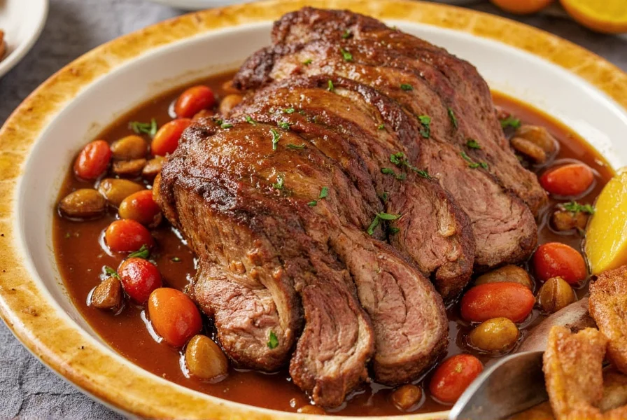 Searing beef in a cast iron skillet