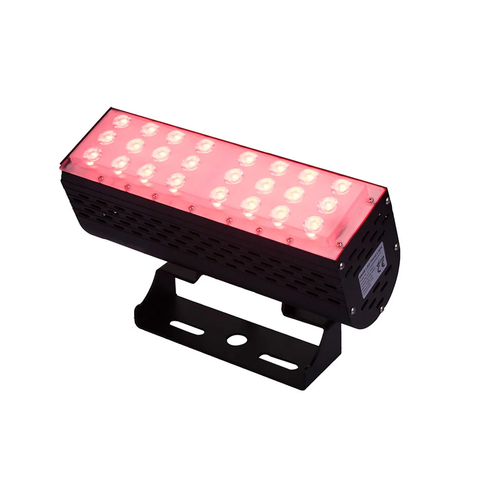 High Output Color Changing Built-in  Dmx Driver Yard Rgb color Outdoor Residential 50W 100W Led rgb rgbw Landscape Flood Lights