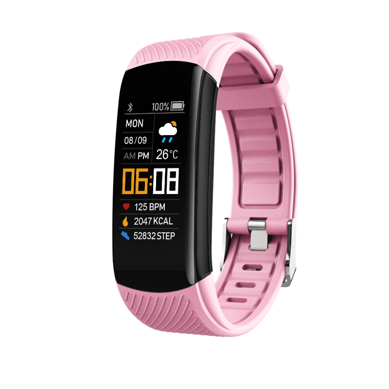

New Arrival cheap Smart Watch C5S Health Monitoring Smart Bracelet Fitness Band ECG+PPG+HRV Blood Oxygen IP68 Smart Bracelet