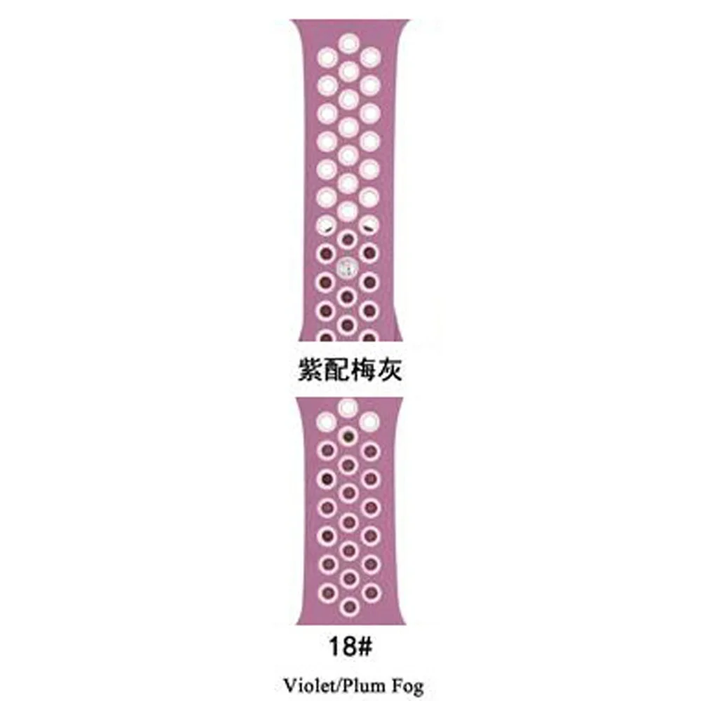 

IVANHOE for Apple Watch Band, Durable Soft Silicone Watch Strap Replacement Sport Band for Apple Watch Band Series 5/4/3/2/1, Multi-color optional or customized