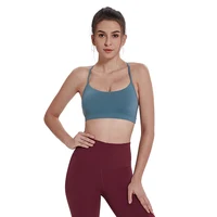 

High Elastic Sportswear Tank Top Yoga Fitness Wear Sexy Yoga Sports Bra Custom for Women 2019