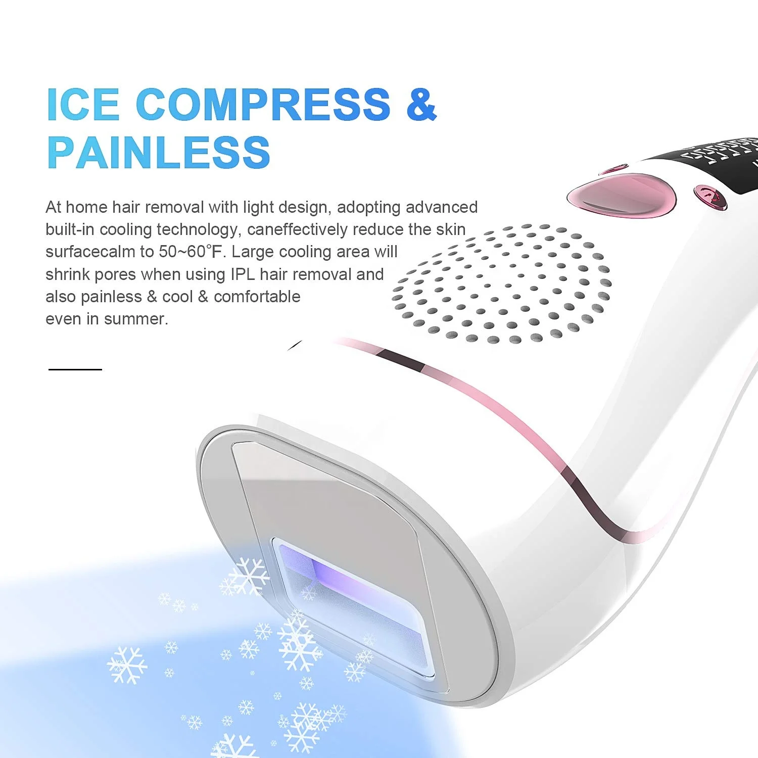 Fast Portable Hair Removal Rechargeable Home Use Pore Remover