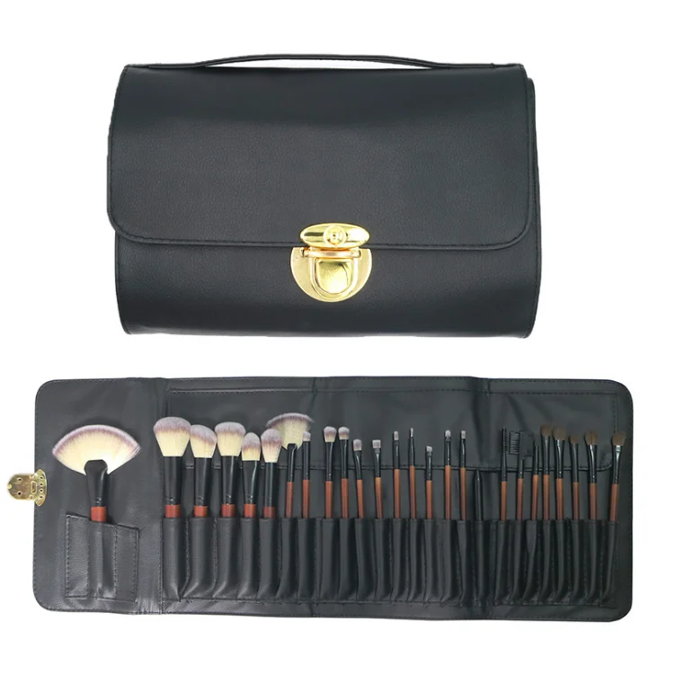 

26pcs Professional Makeup Brushes Set For Make up Cosmetic Brush kit With Cases, Show as picture or can customized