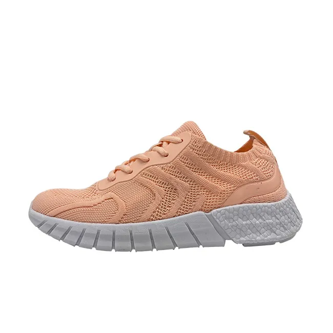 

Women's Athletic Mesh Breathable Sneakers Lace Up Running Comfort Fashion Tennis Shoes, Black white pink gray green