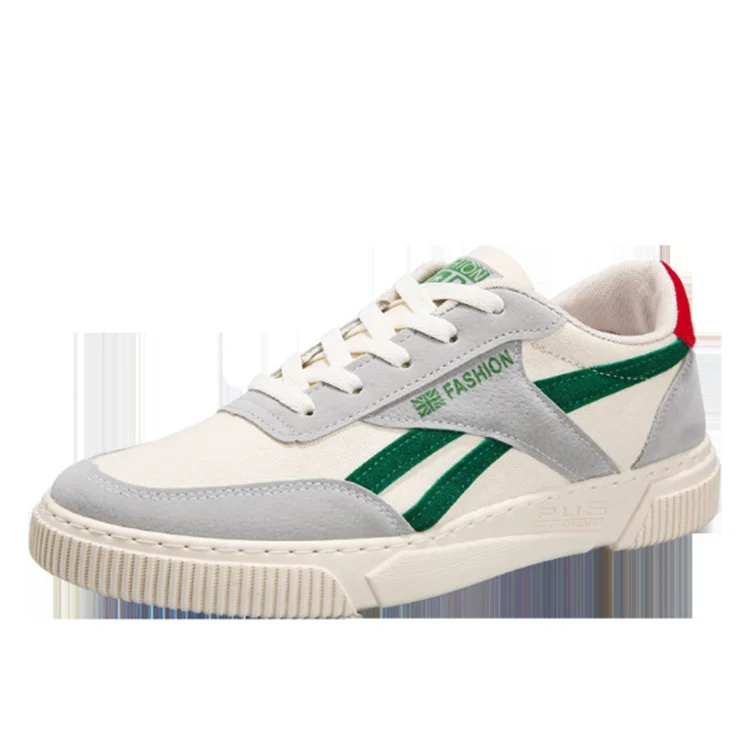 

The new canvas shoes leisure student shoes sports cloth shoes, Green, red, black