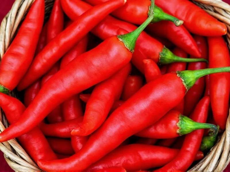 Thai Chili Pepper Heat: 50,000-100,000 SHU Explained
