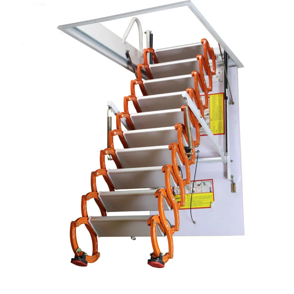 Electric Telescopic Stair Remote Control Attic Ladder Buy Remote