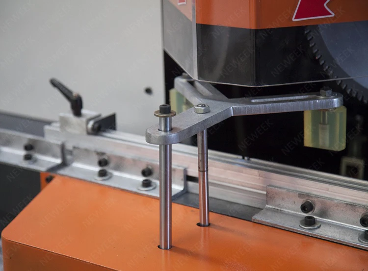 NEWEEK double head woodworking 45 90 degree angle cutting machine for cutting picture frames