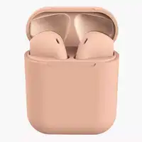 

Factory price original 2019 new color 4 blue green yellow pink custom logo print wireless earbuds mini tws i12