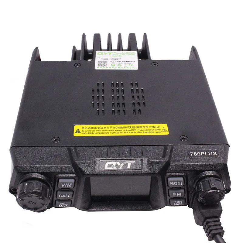 QYT Walkie Talkie  VHF High Power 100W QYT KT-780 PLUS Base Station Radios Mobile Radio Transceiver