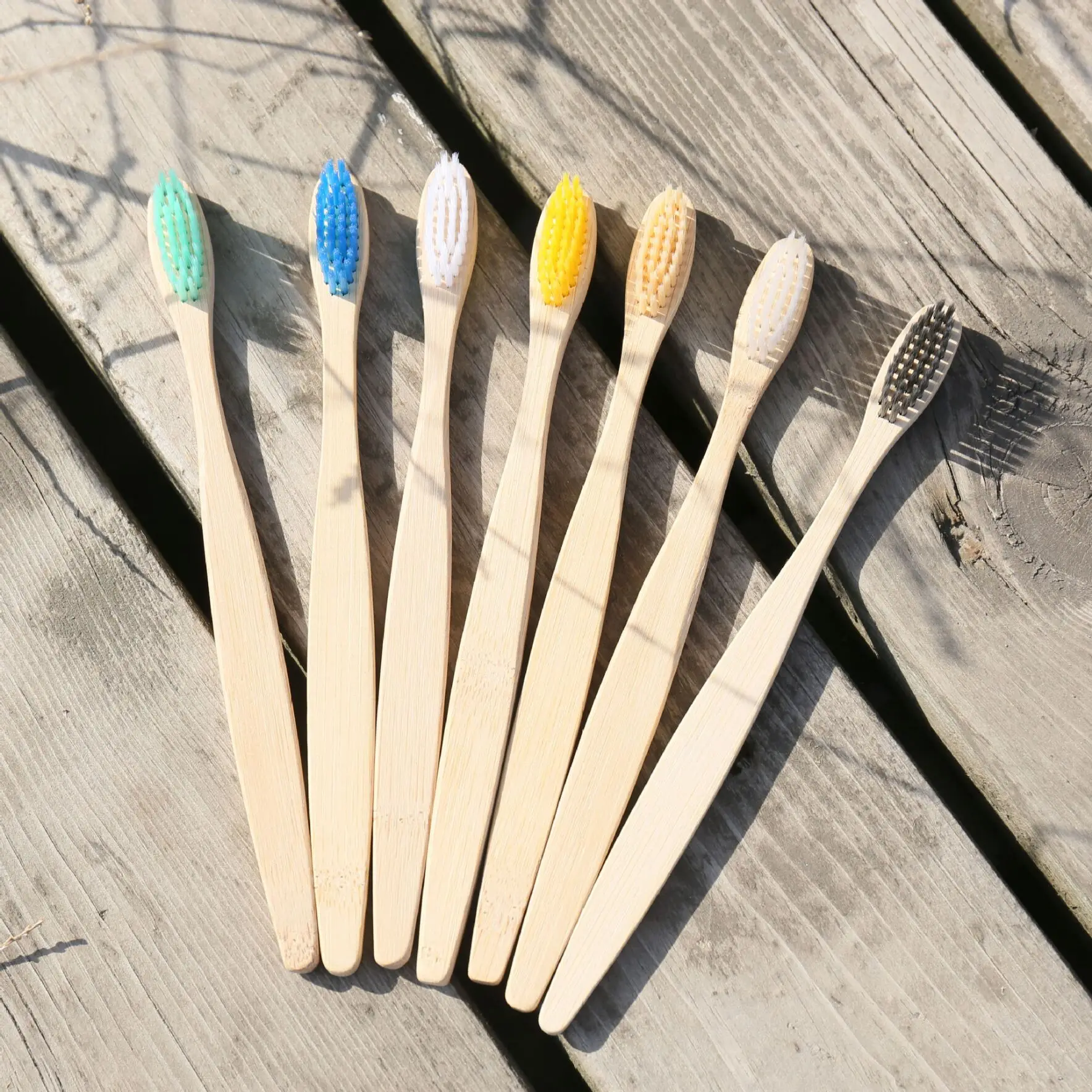 

bamboo toothbrushes adult toothbrushes 100% organic, Selectable