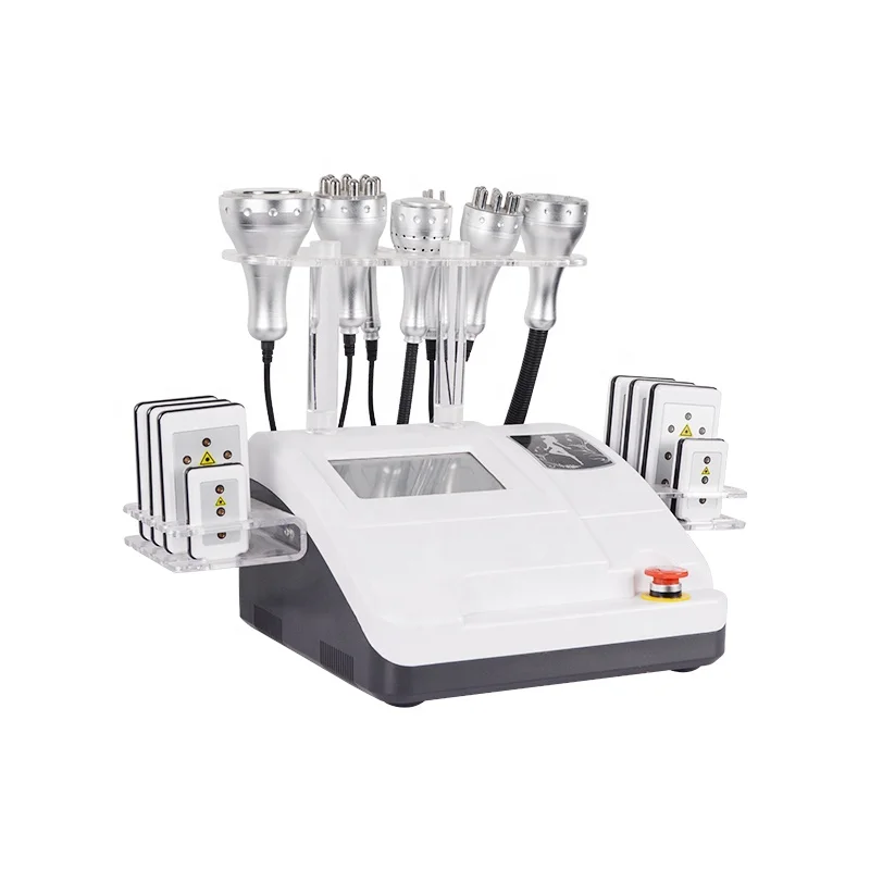 

9In1 Radiofrecuencia de 40K Cavitacion Slimming system Weight Loss Cellulite Reduction Machine, White