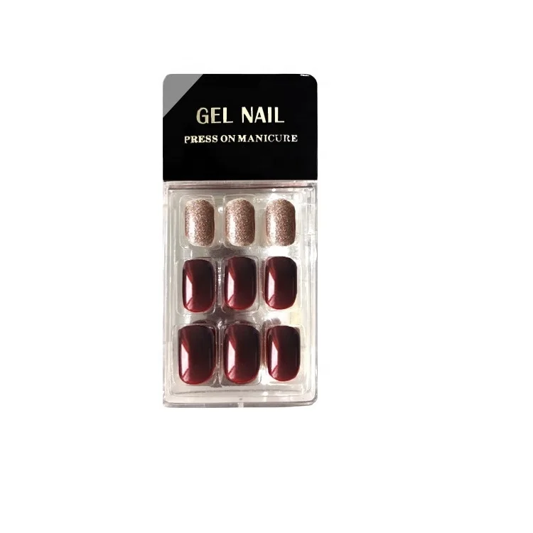 

Fashion design nail tips 30 pcs nail patch press on nail