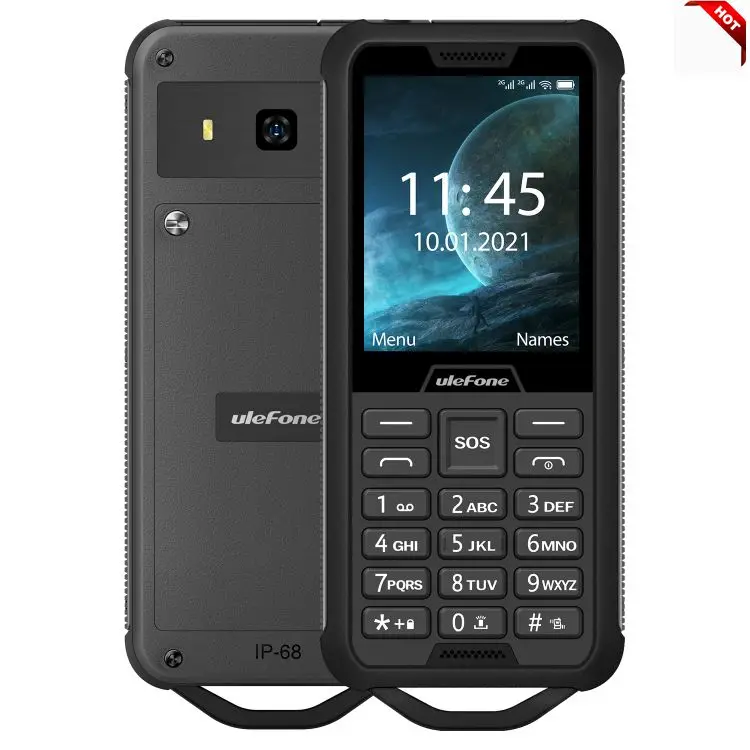 

Celular Ulefone Armor Mini 2 Rugged Phone 32Mb+32Mb IP68 Waterproof 2100mAh 2.4 inch MediaTek mobile phones