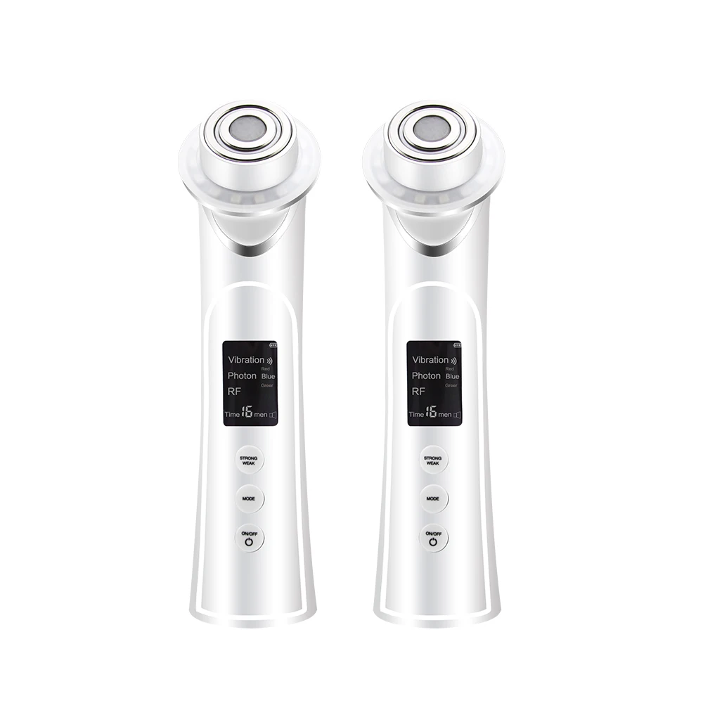 

Portable Electric RF Facial Massager Face Beauty Care Massager 5 In 1 Skin Care Machine